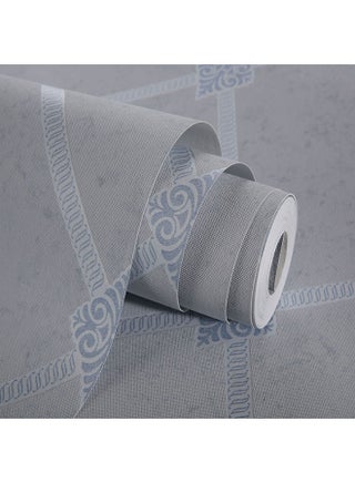 Simple Style Self-Adhesive Wall Paper Grey 0.53x10meter - v1568964025/N30016110A_1