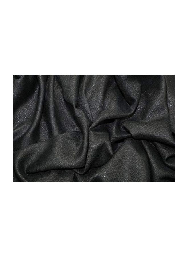 Achillea - Metallic Pashmina Shawl Black - Image 1