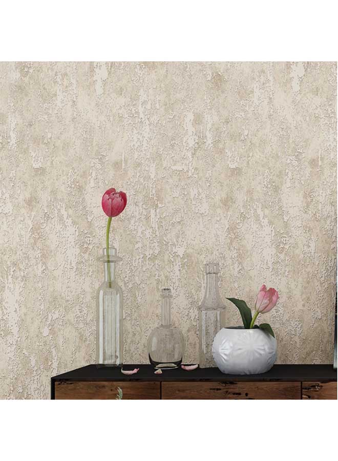 ورق حائط بتصميم أنيق للتزيين أصفر 0.5x10متر