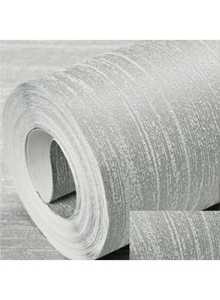ورق جدران ذاتي اللصق ومضاد للماء رمادي 0.53x10متر - v1568965198/N30014841A_1