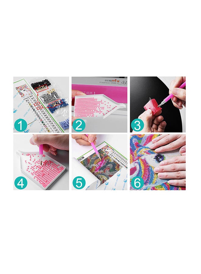 Sharpdo Cappuccino Good Morning Message Wall Painting Brown/Black/White 40x30centimeter - Image 3