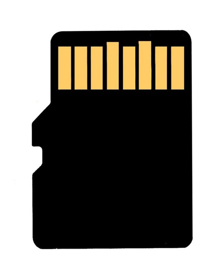 Micro Card Class 10 Flash Memory Card With SD Adapte Black