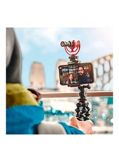 RODE On-Camera Microphone With Rycote Lyre Shock Mount Videomicro Black/Red  - Image 5