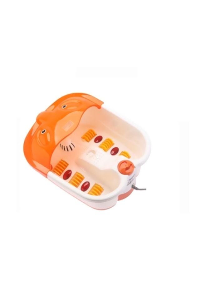 Multi-Function Foot Massager Orange/White