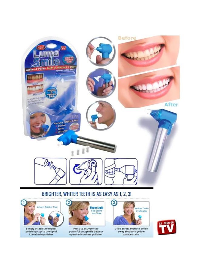 Luma Teeth Polisher Blue/Silver - Image 2