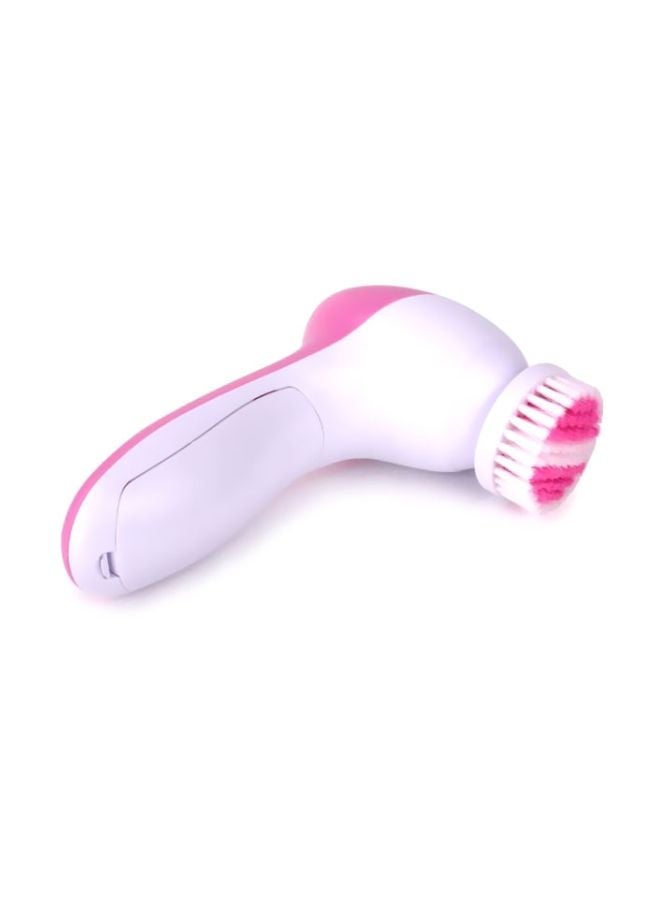 جهاز تدليك كهربائي للوجه 5 في 1 أبيض/ بيج/ وردي - Image 3