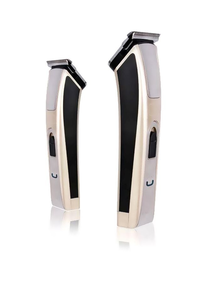 Kemei KM-5017 Rechargeable Hair Trimmer Gold/Silver/Black - Image 2