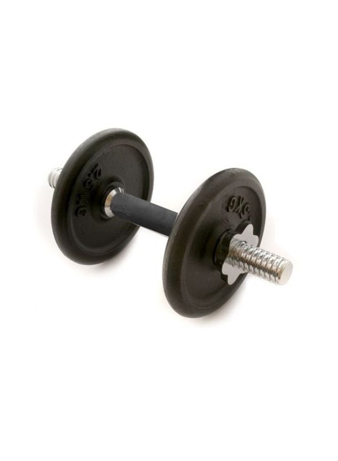 2-Piece Dumbbell With Rubber Hand 5 Kg 5kg - Image 2