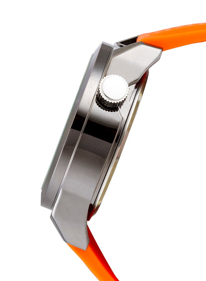 Men's Fluid Analog Wrist Watch FL-1138-OR - 45 mm - Orange  - Image 3