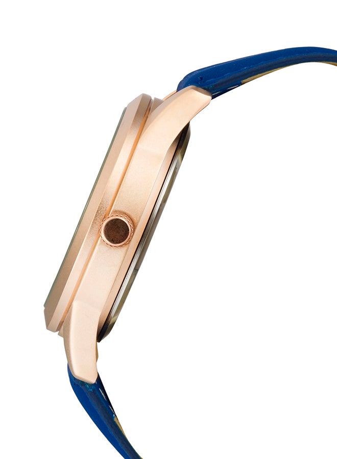 Generic Men's Fluid Analog Wrist Watch FL-1141-BL - 45 mm - Blue  - Image 3