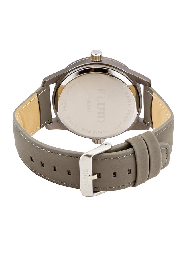 Fluid - Men's Resin Chronograph Wrist Watch FL-1141-GRY - Image 1