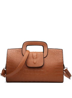 Stylish Crossbody Bag Brown
