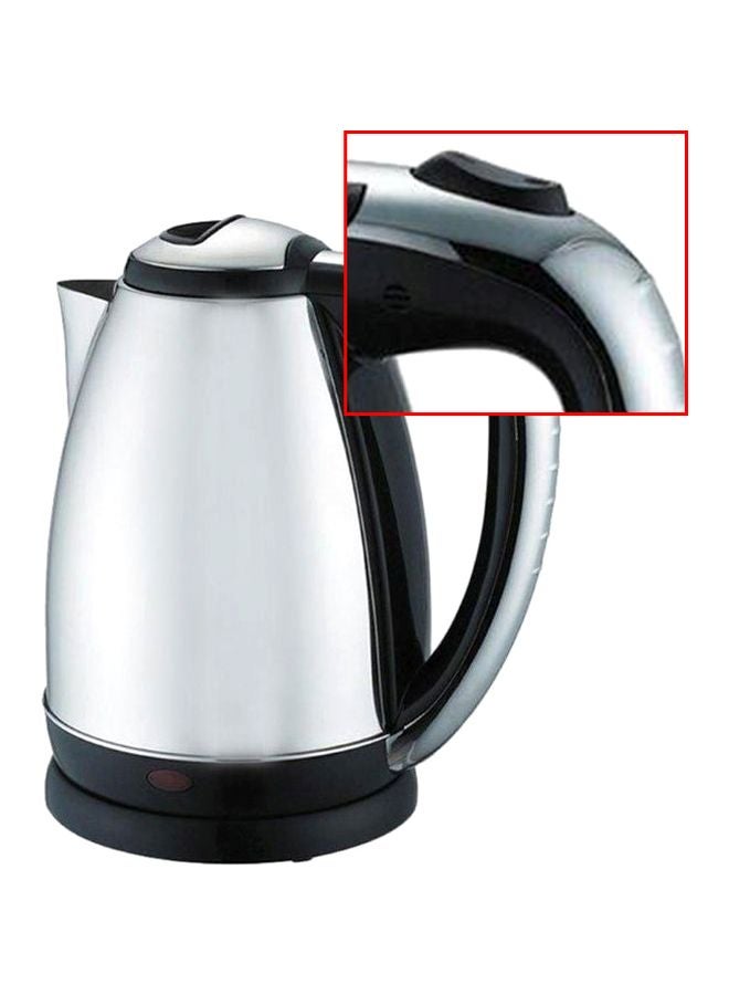 Electric Kettle 1.5L 1.5 L Silver/Black - Image 3