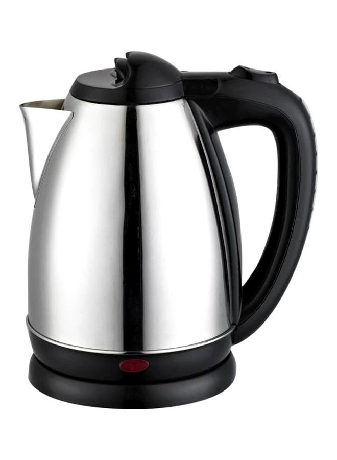غلاية كهربائية 1.8 لتر 1800 وات 1.8 L أسود/ فضي  - Image 1