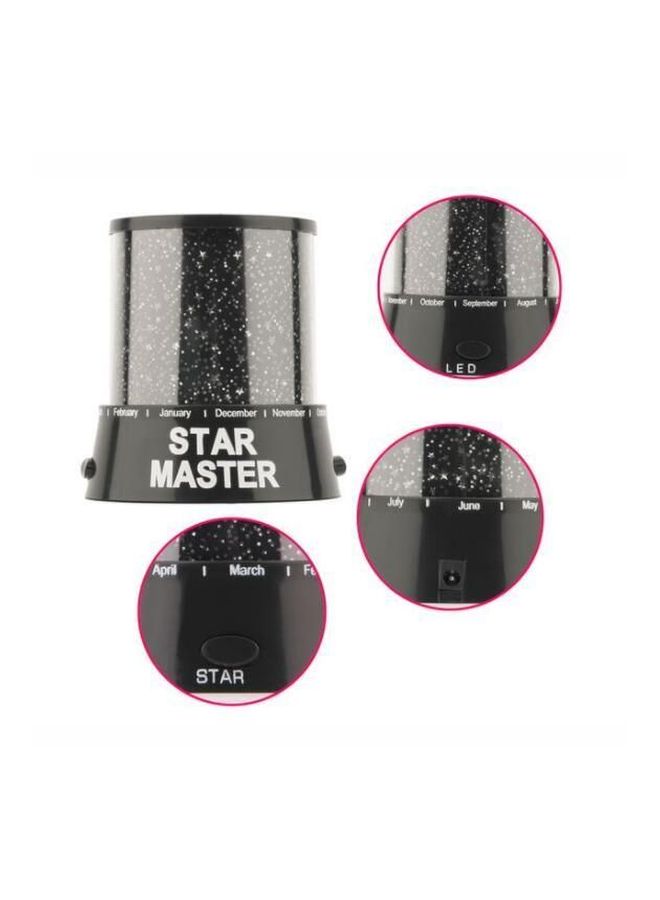 STAR MASTER LED Starry Night Lamp Black 10.7x11.7cm - Image 2