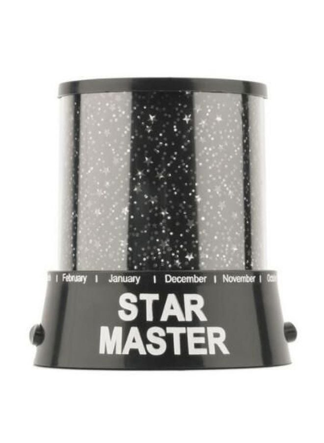 STAR MASTER LED Starry Night Lamp Black 10.7x11.7cm - Image 1