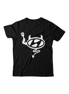 Generic Short Sleeves T-shirt Black/White 