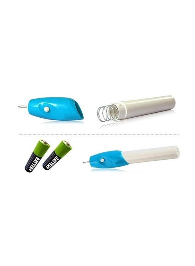 Engraver Electric Pen White/Blue - Image 2