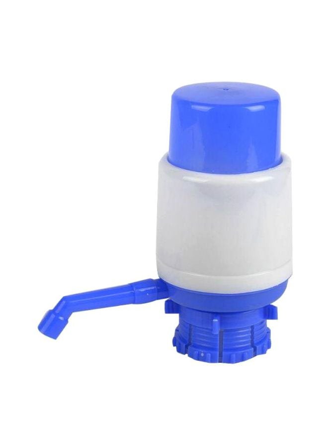 Hand Press Pump Water Dispenser Blue/Grey  - Image 1