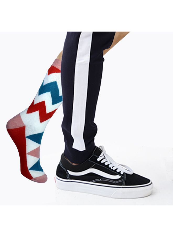 Soko Mesh Pack Of 3 Colorful Dress Socks Multicolour  - Image 2