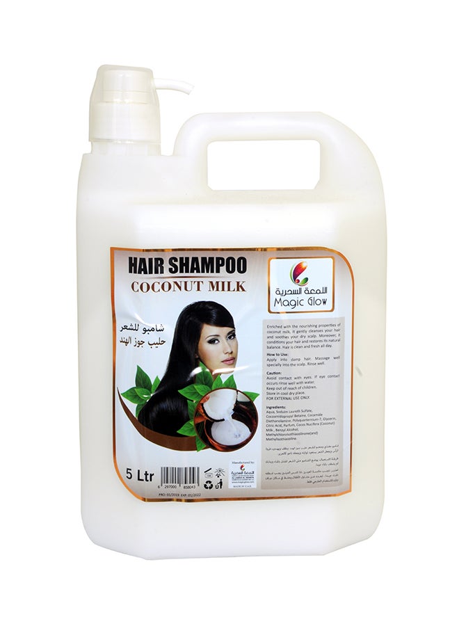 Magic Glow Coconut Milk Hair Shampoo 5Liters