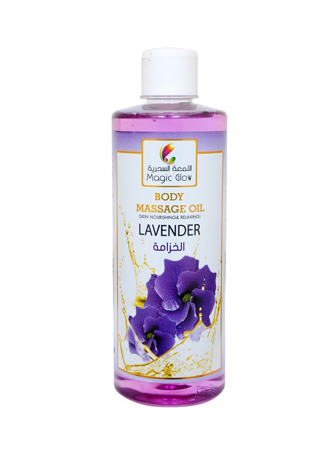 Magic Glow - Lavender Body Massage Oil Lavendor 500ml - Image 1