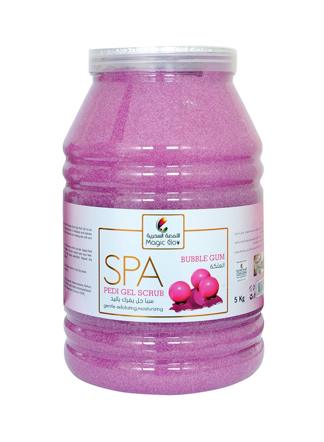 Magic Glow - Bubble Gum Spa Pedigel Scrub 5Liters - Image 1