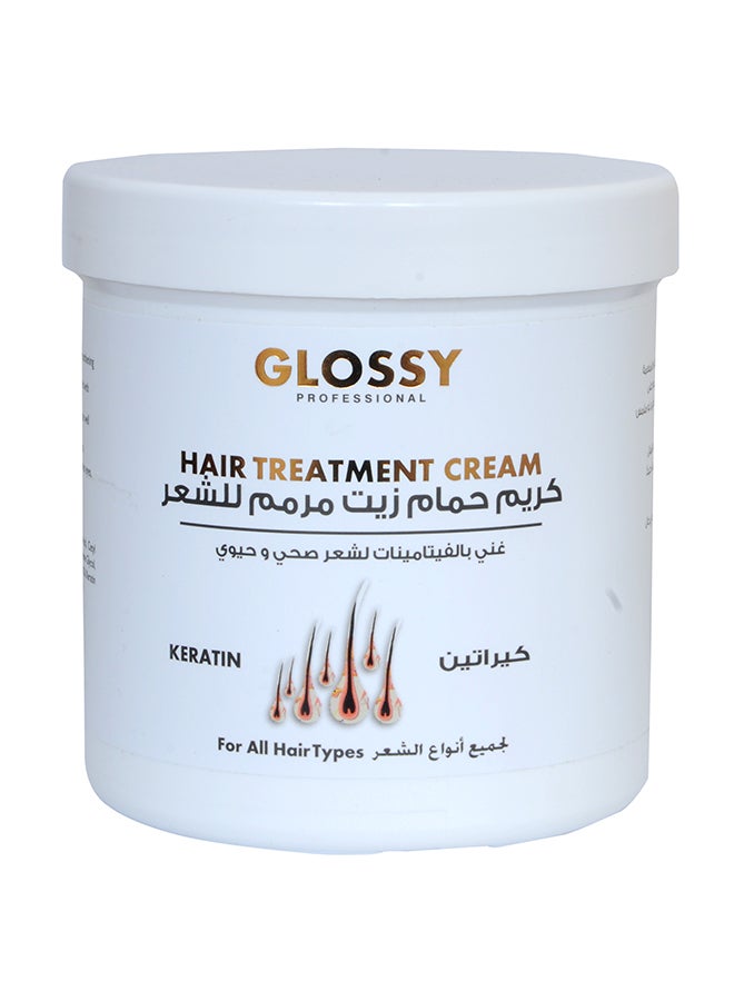 Glossy - Keratin Hair Treatment Cream Keratine 1000ml - Image 1