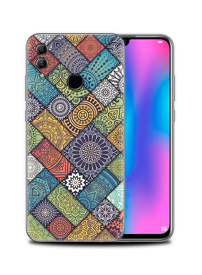 داجين ملصق من الفينيل لهاتف هواوي هونور 10 لايت نمط بلاط بألوان متعددة