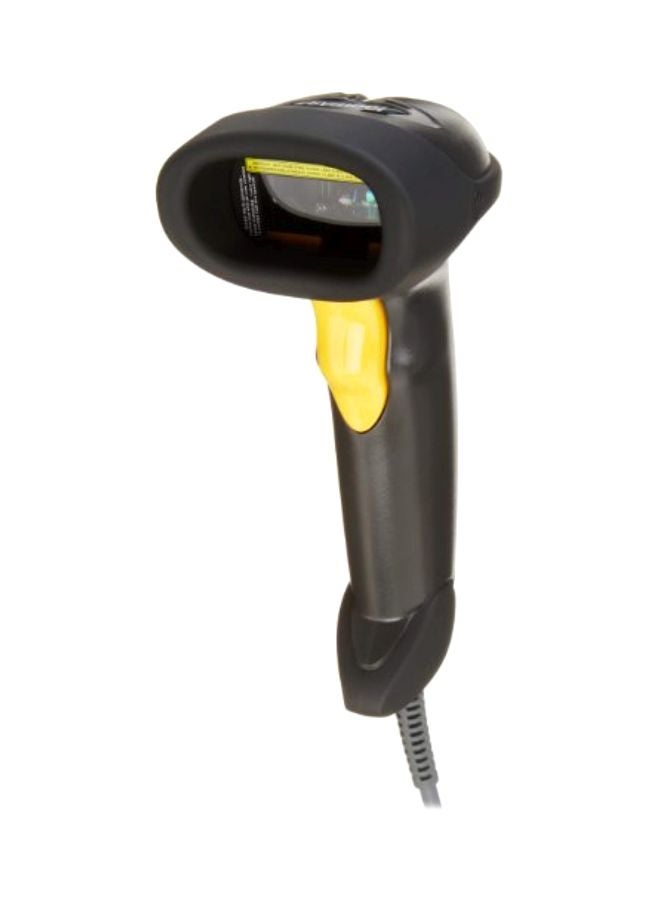 Symbol Handheld Bi-Directional Laser Barcode Scanner Black/Yellow - Image 1