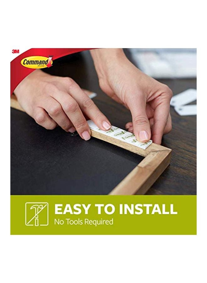 ثري ام طقم أشرطة لاصقة للتعليق مكون من 6 قطع أبيض - Image 3