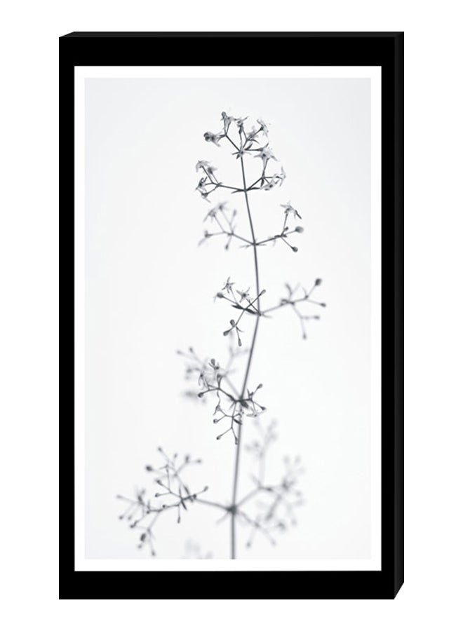 Atiq Modern Wall Decor Painting With Inner Frame Black/White 40 x 60cm 