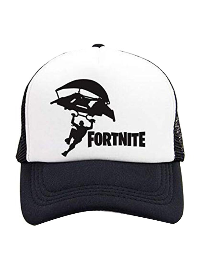 Fashion Fortnite Summer Cap White/Black