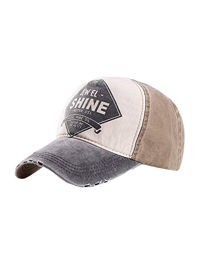 Generic - Adjustable Summer Fishing Cap Grey/Brown - Image 1