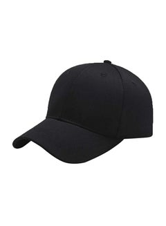 Generic Simple Baseball Cap Black KSA | Riyadh, Jeddah