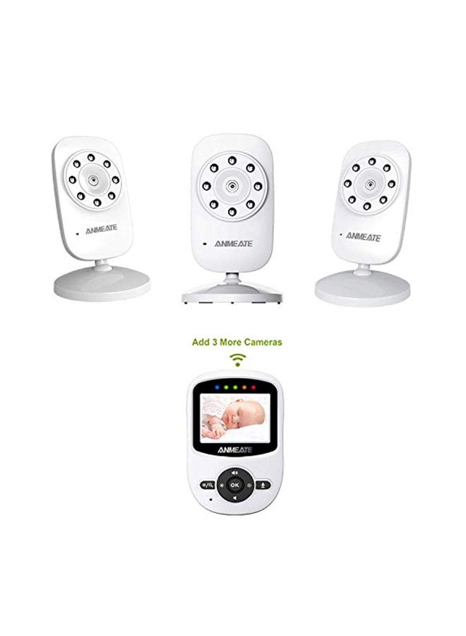 ANMEATE Wireless Monitor With 8 Infrared LED Lights Digital Camera and Automatic Night Vision  - Image 5
