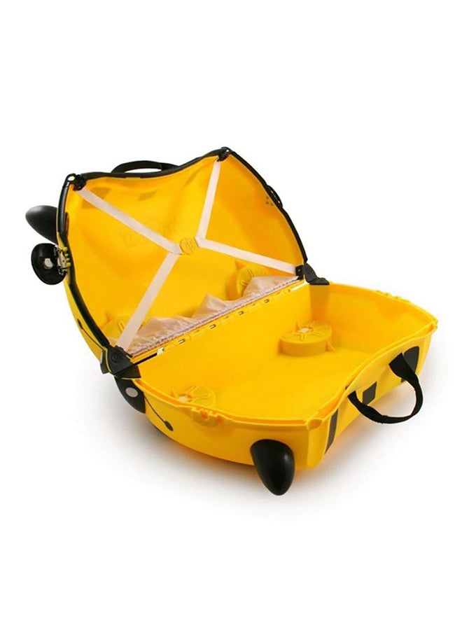 trunki - Bernard Bumble Bee Ride On Suitcase 23.2 x 47.6 x 33cm - Image 1