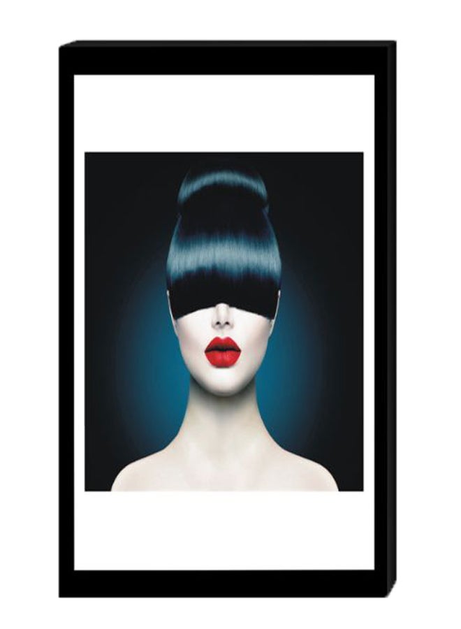 Wall Decor Modern Painting With Inner Frame Multicolour 40 x 60cm