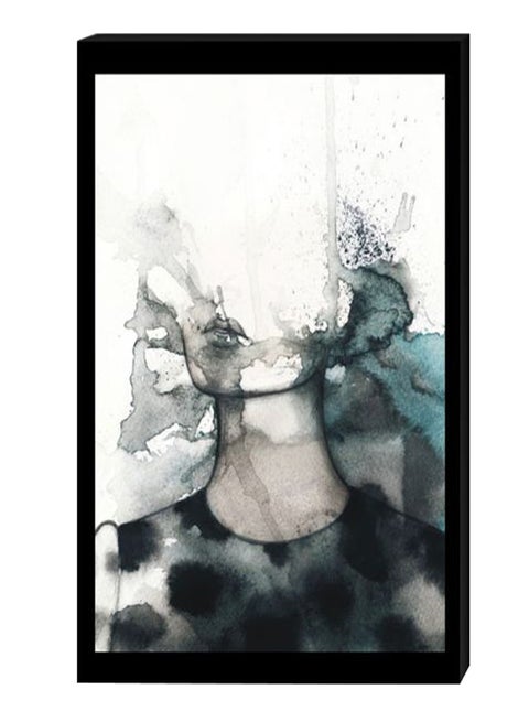 Modern Wall Decor Painting With Inner Frame Multicolour 40 x 60cm