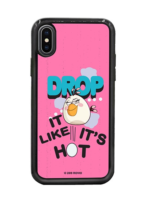Protective Case Cover For Apple iPhone X / XS Angry Birds: Drop It Like It'S Hot