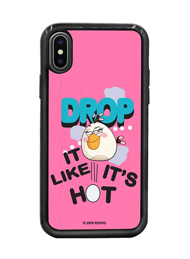 Protective Case Cover For Apple iPhone X / XS Angry Birds: Drop It Like It'S Hot