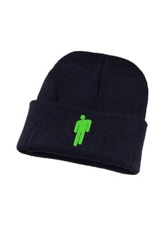 Billie Eilish Printed Knitted Cap Black