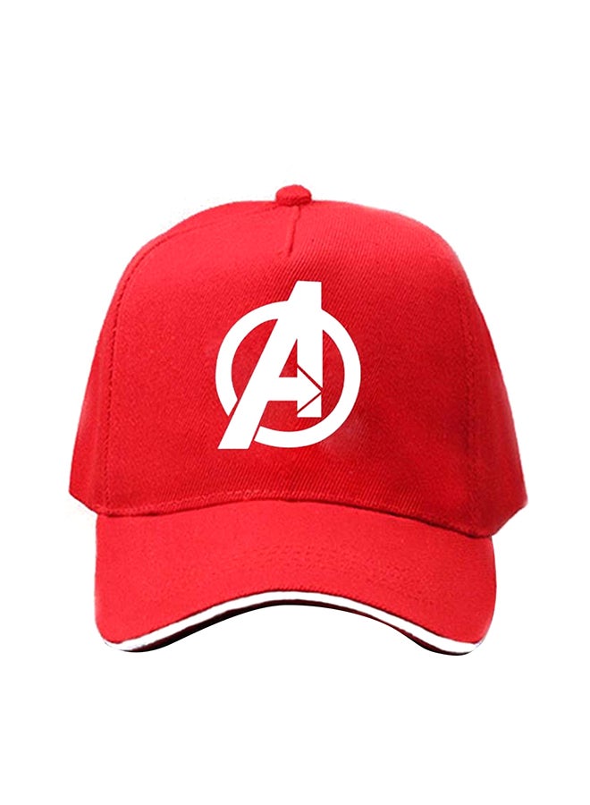 قبعة بيسبول بتصميم The Avengers أحمر