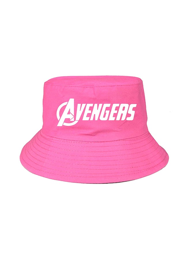 قبعة صيد بتصميم The Avengers وردي