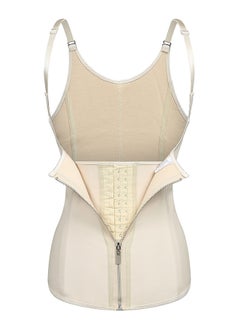 TOEON Tummy Slimmer Belt-Waist Corset Beige  - Image 2