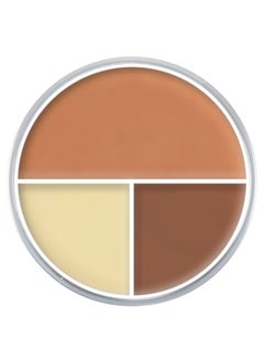 Kryolan Trio 3-Colour Ultra-Foundation Cream B Multicolour  - Image 2