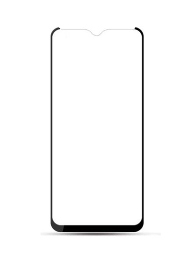 5D Tempered Glass Screen Protector For Samsung Galaxy A10 Clear/Black