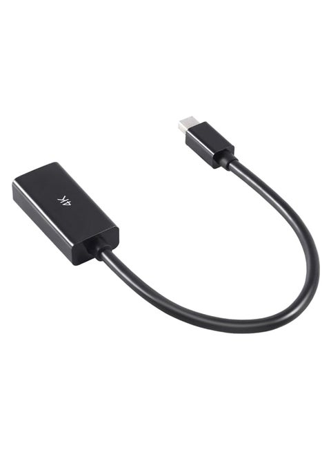 Mini Display Port To HDMI 2.0 Adapter Black