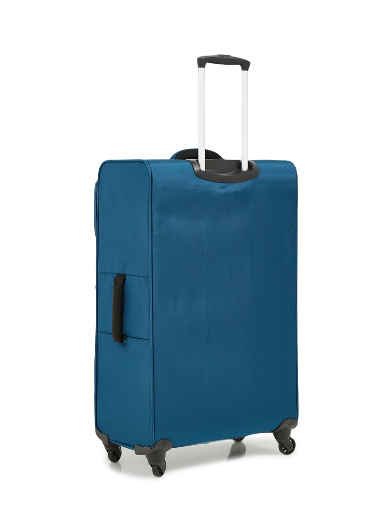 ريجنسي حقيبة أمتعة كبيرة بعجلات وجوانب ناعمة فيروزي - Image 2