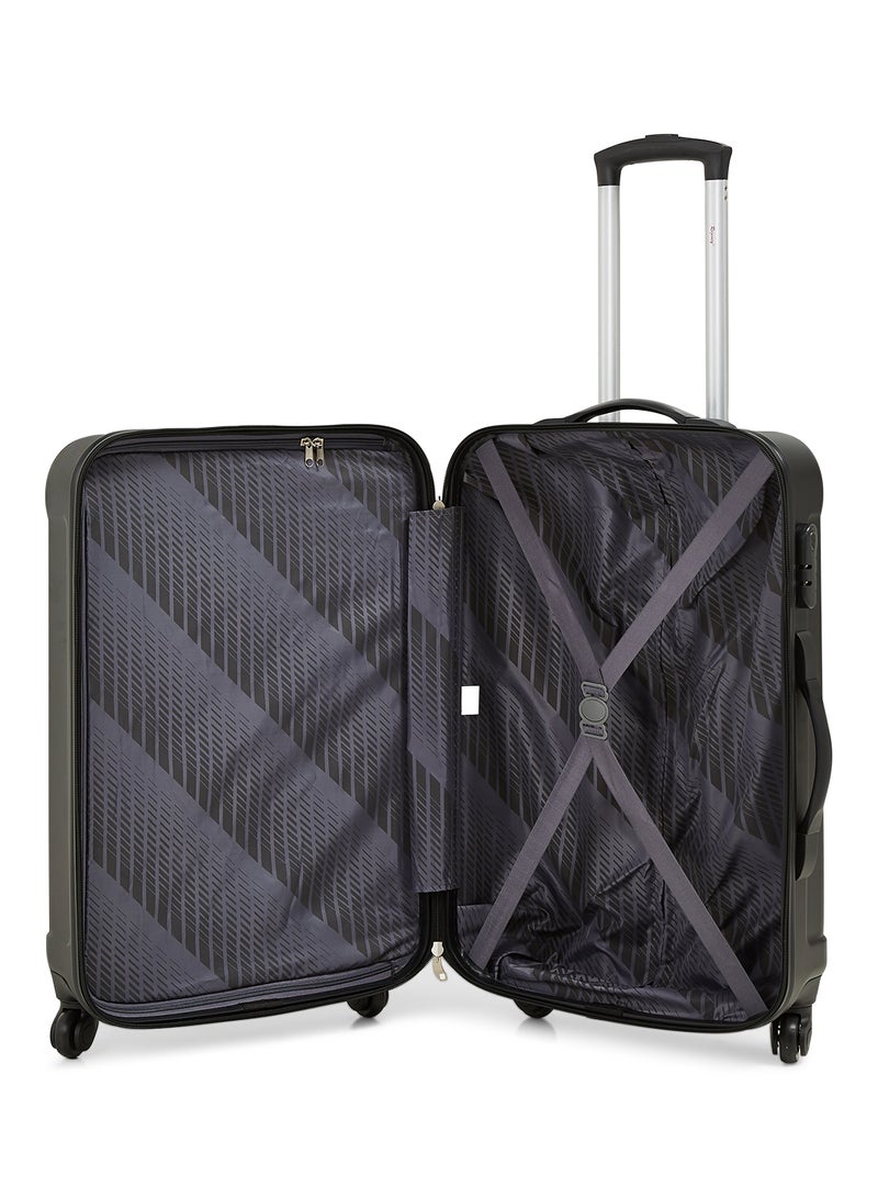 Regency Nova Hardside Medium Check in Luggage Trolley Black - Image 3